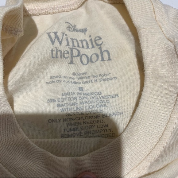 Disney Winnie the‎ Pooh Cream Short Sleeve Tee - Picture 4 of 6